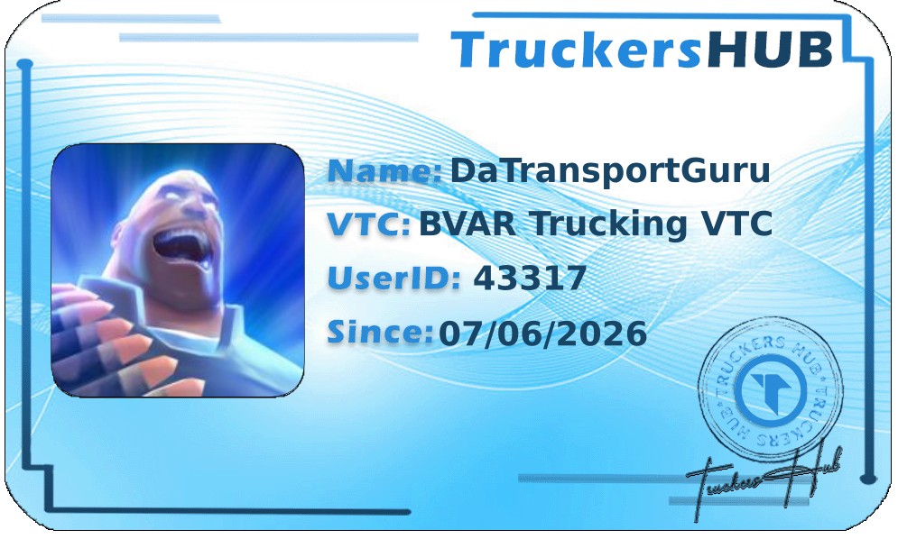 DaTransportGuru License