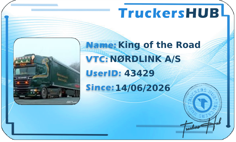 King of the Road License