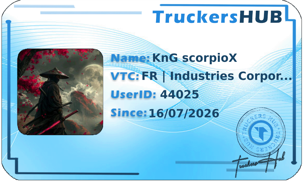 KnG scorpioX License