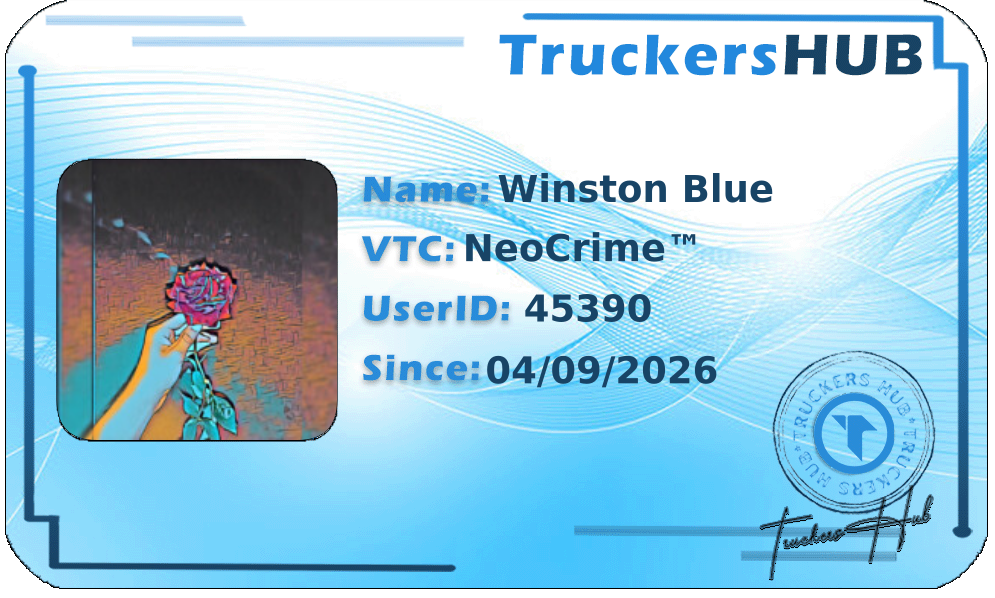 Winston Blue License
