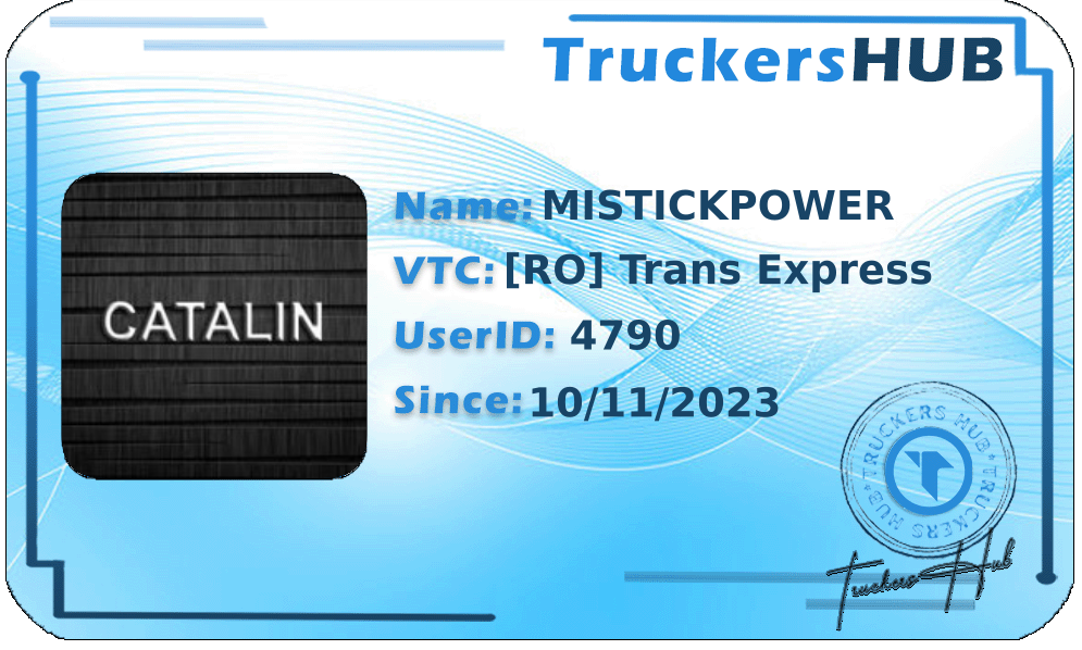 MISTICKPOWER License