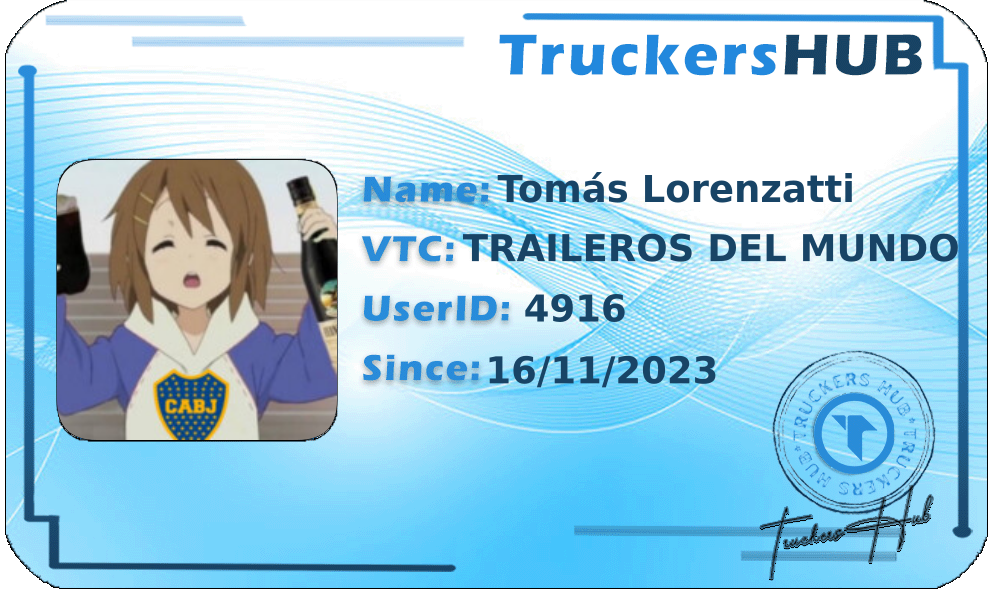 Tomás Lorenzatti License