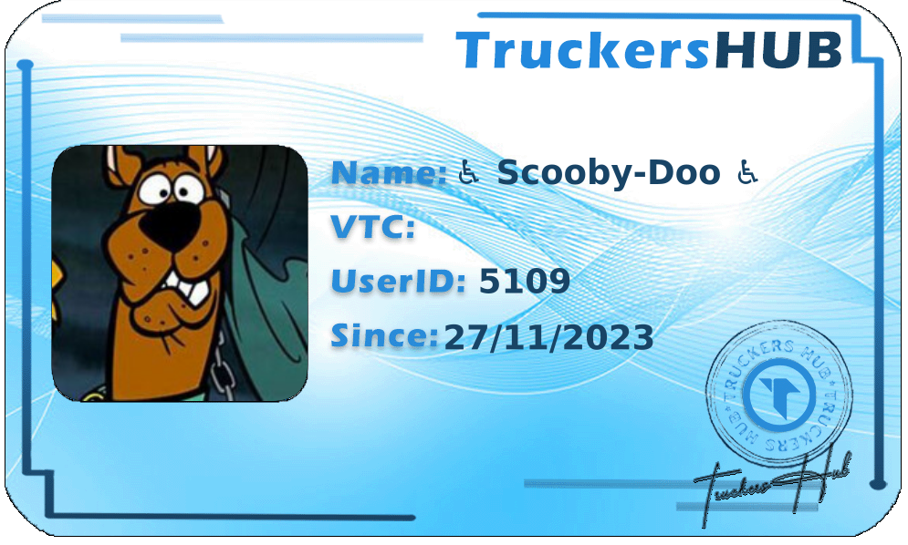♿︎ Scooby-Doo ♿ License