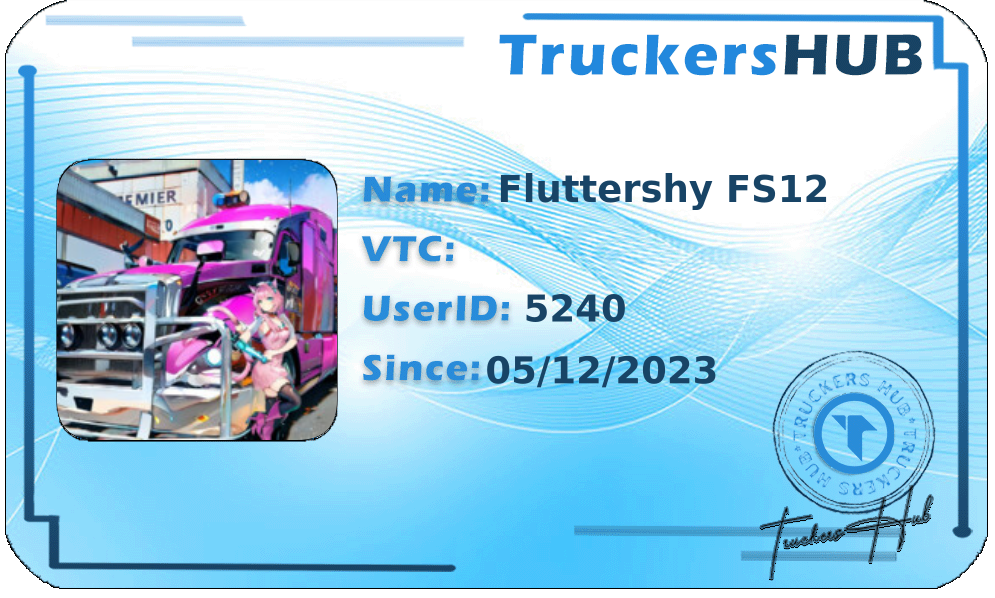 Fluttershy FS12 License