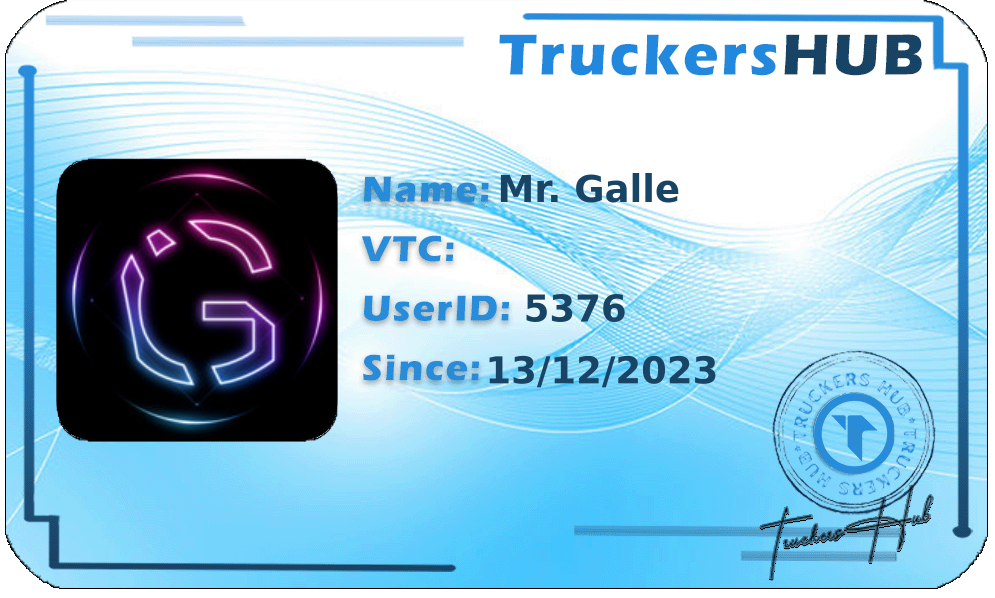 Mr. Galle License