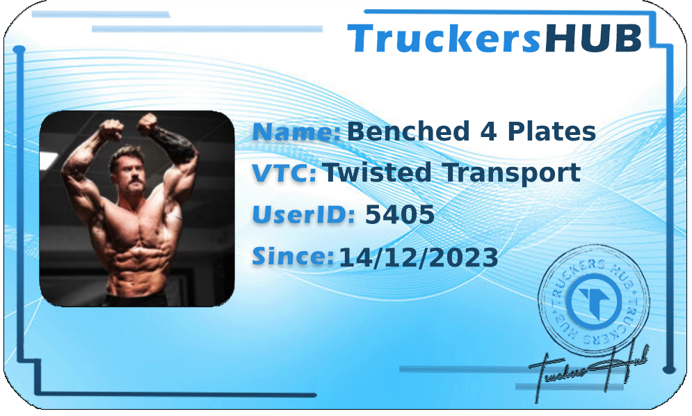 Benched 4 Plates License