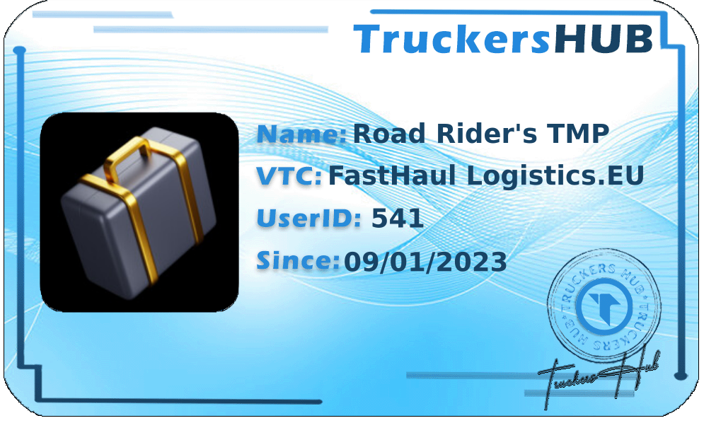 Road Rider's TMP License