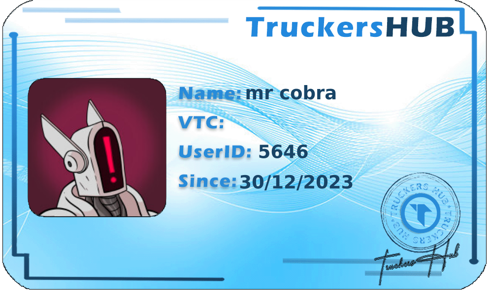 mr cobra License