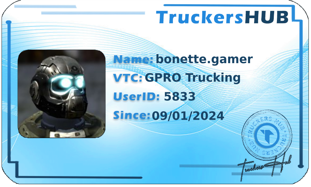 bonette.gamer License