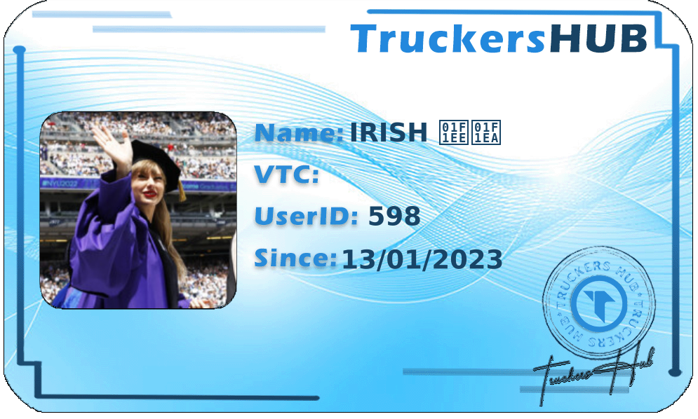 IRISH 🇮🇪 License