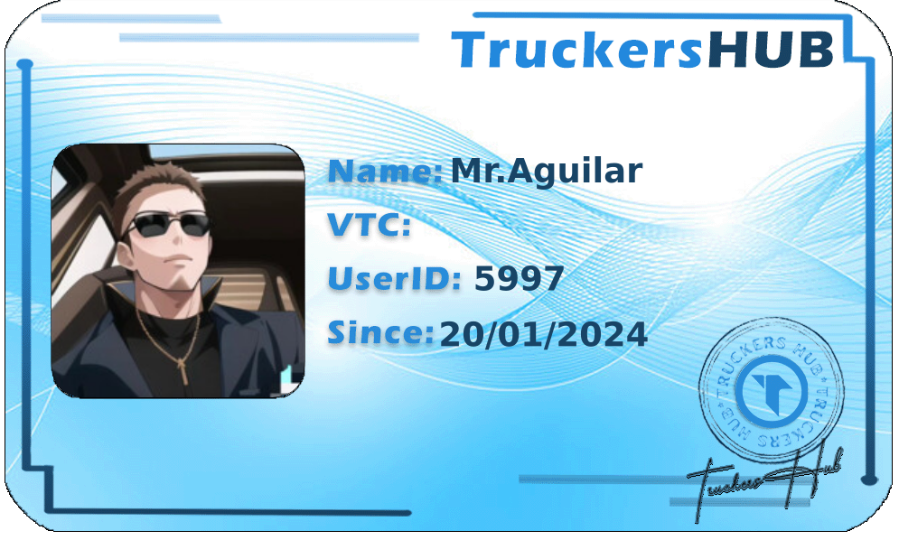 Mr.Aguilar License