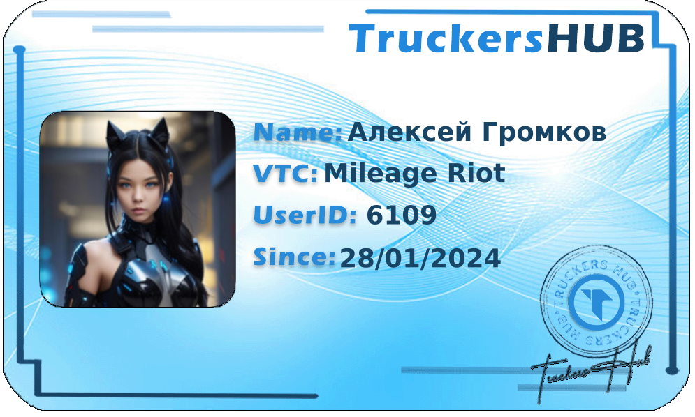 Алексей Громков License