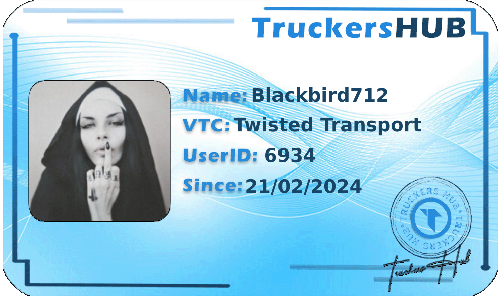 Blackbird712 License