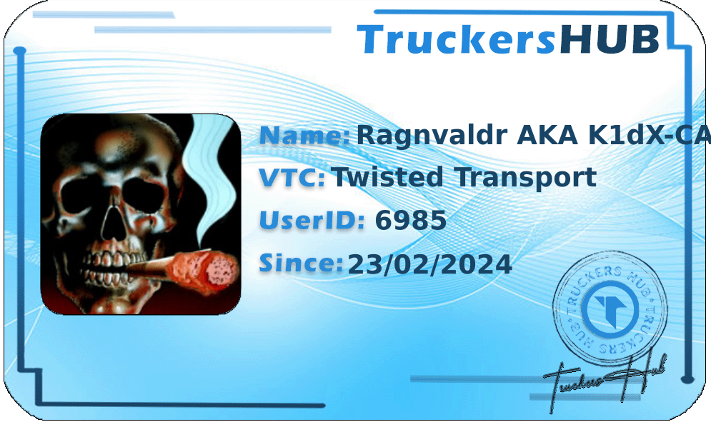 Ragnvaldr AKA K1dX-CA License