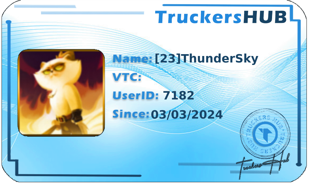 [23]ThunderSky License