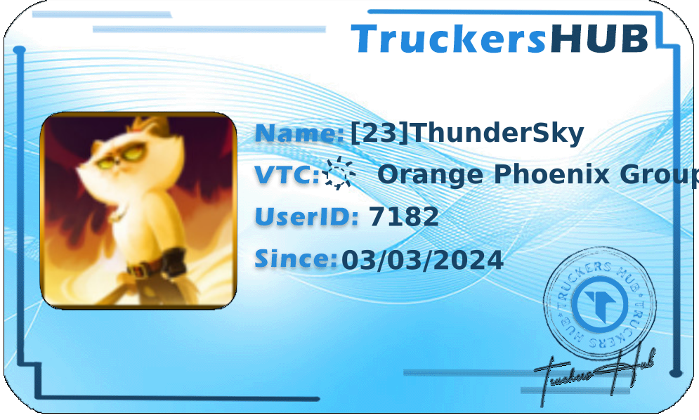 [23]ThunderSky License