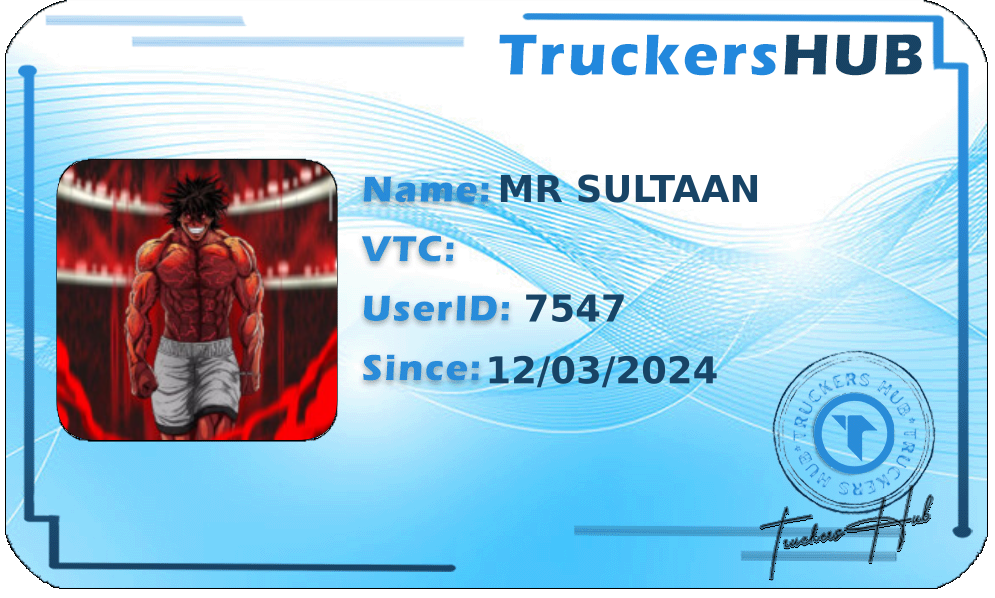 MR SULTAAN License