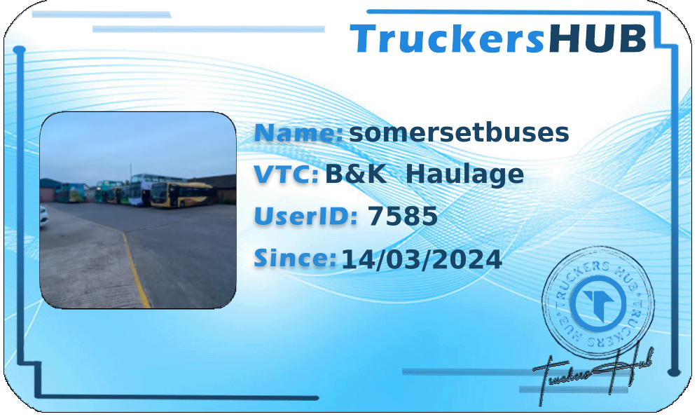 somersetbuses License