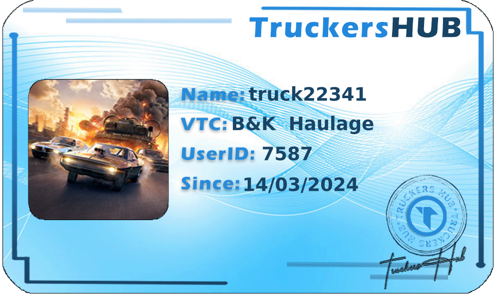 truck22341 License