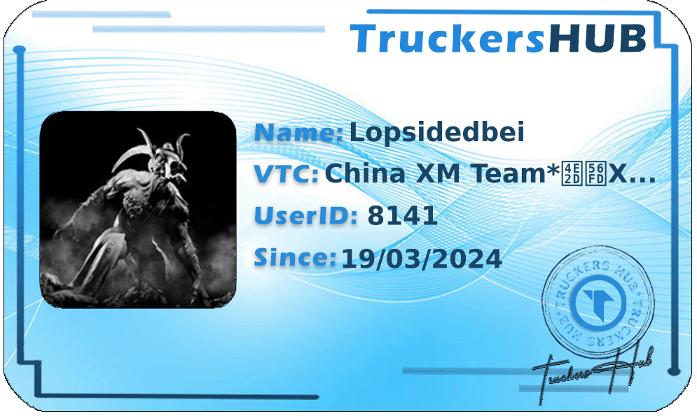 Lopsidedbei License