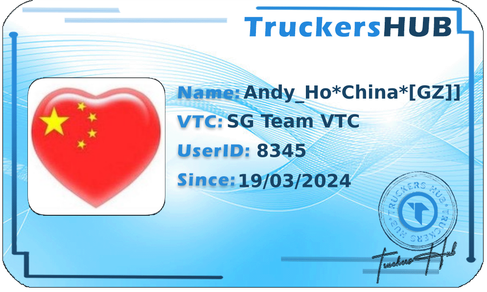 Andy_Ho*China*[GZ]] License