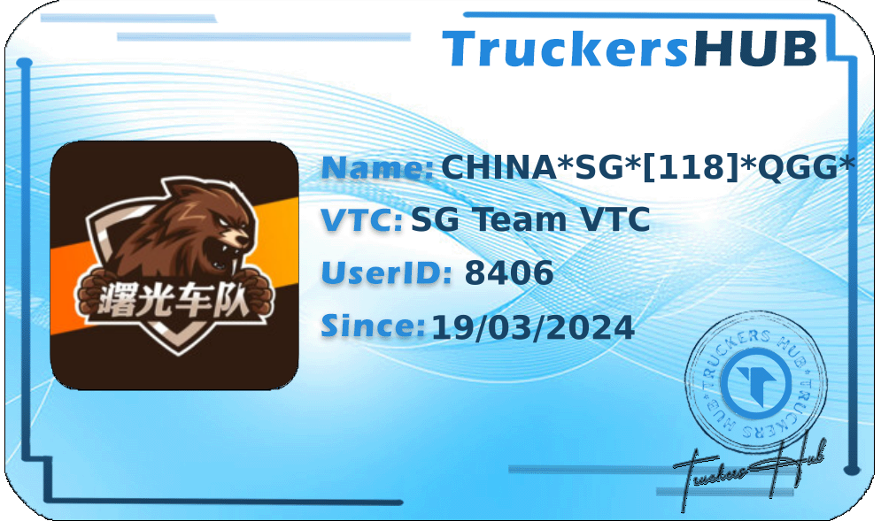 CHINA*SG*[118]*QGG* License