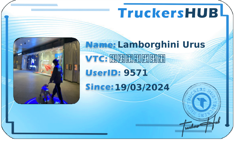 Lamborghini Urus License