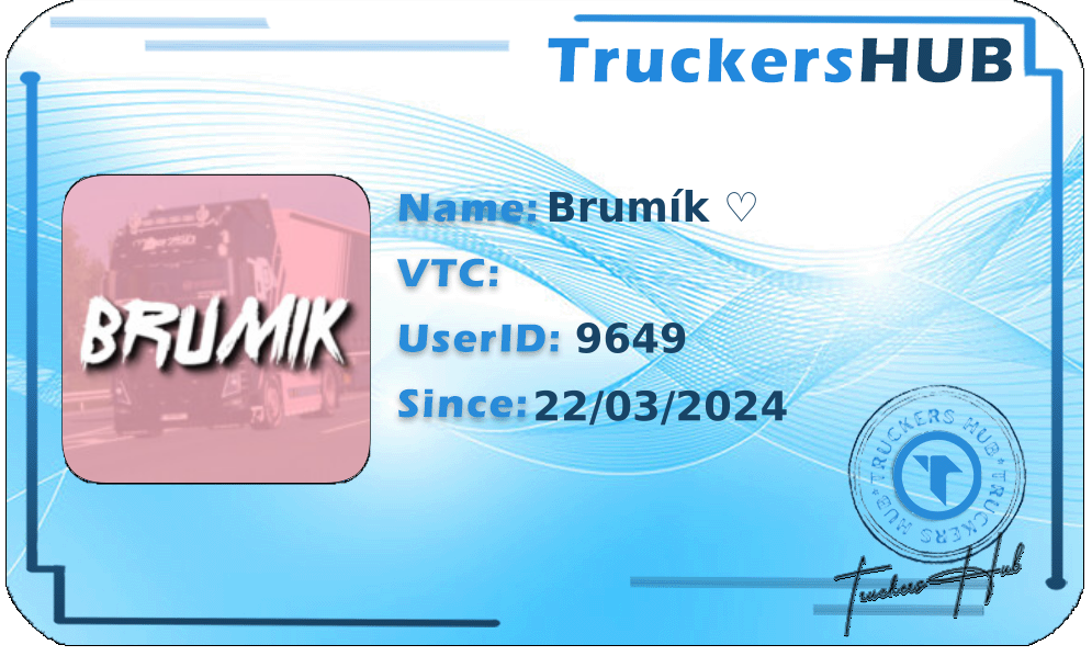 Brumík ♡ License