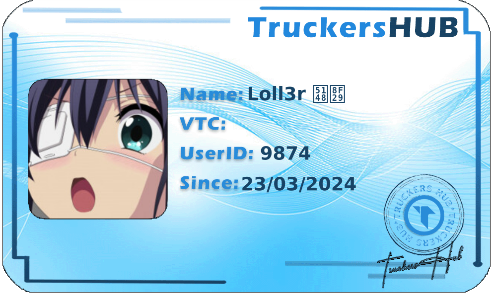 Loll3r 先輩 License