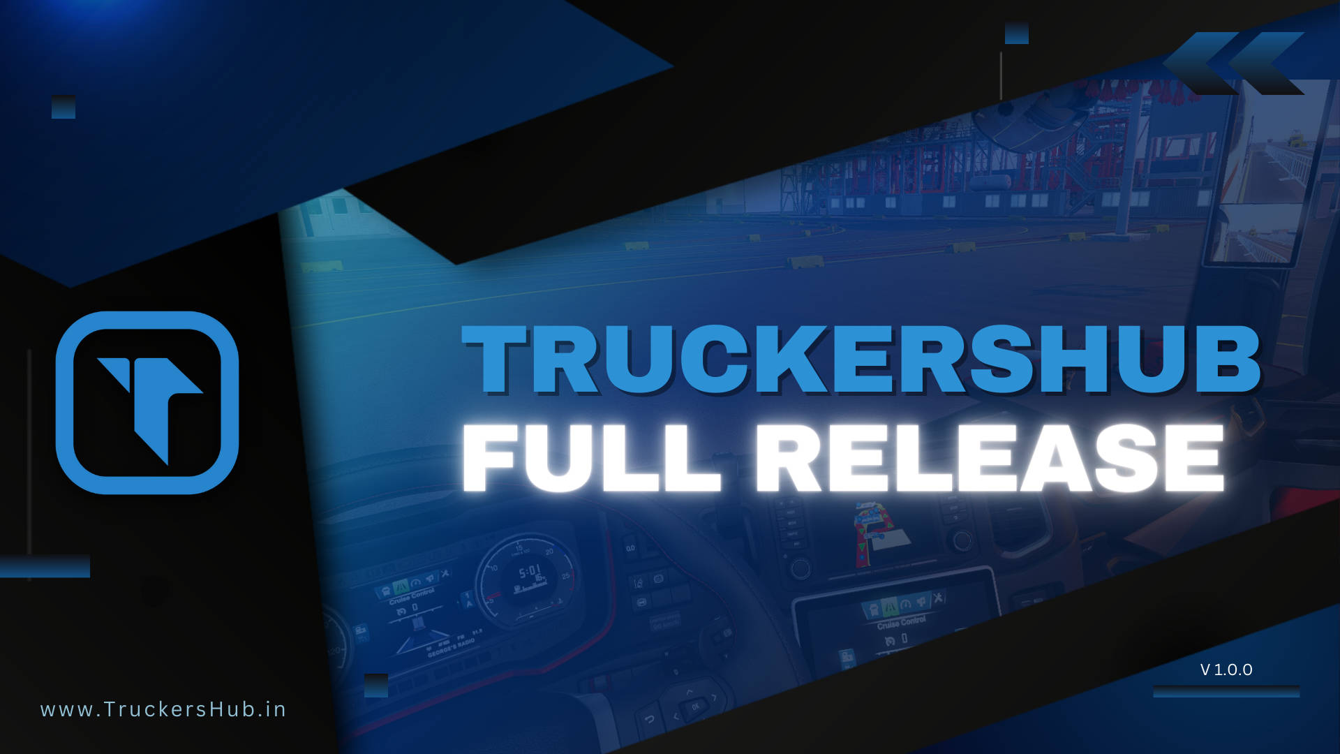 Exciting News: TruckersHub Full Release Announcement and 1.0 Launch Party 🎉